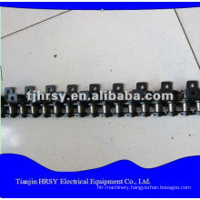 Industrial machine chains with attachment